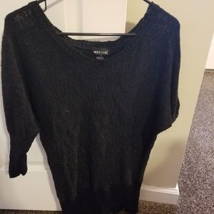 Black sparkly sweater